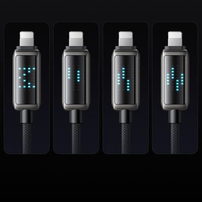 USB-C to Lightning McDodo CA-2630 Display Data and Charging Cable, 36W, 1.2m, Black