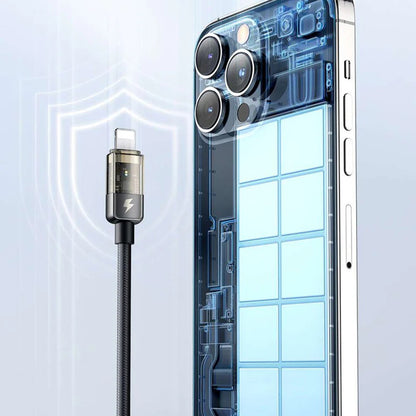 USB-C to Lightning McDodo CA-3160 Auto Power Off Cable, 36W, 1.2m, Black