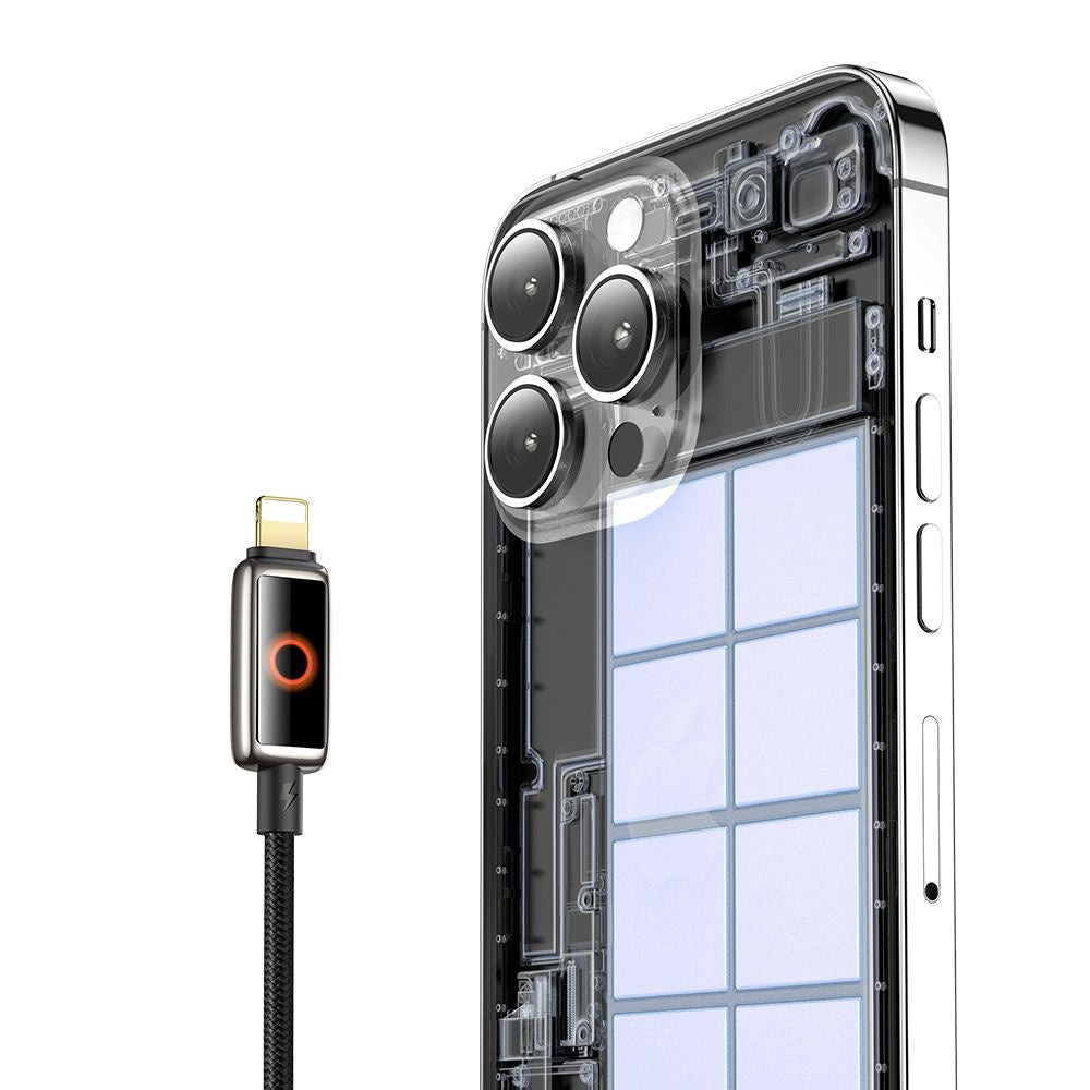 USB-C to Lightning McDodo CA-6670 Data and Charging Cable - Auto Power Off, 36W, 1.2m, Black