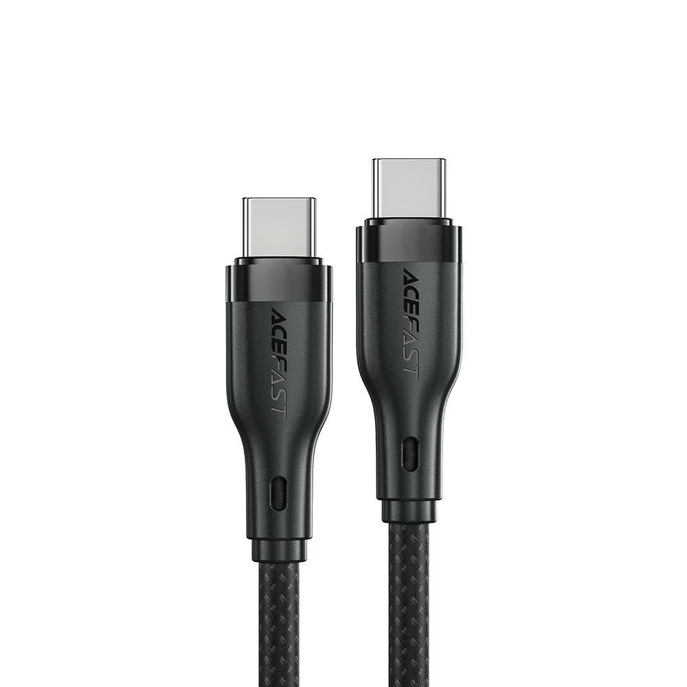 USB-C Data and Charging Cable - USB-C Acefast C8-03, 60W, 1.2m, Black