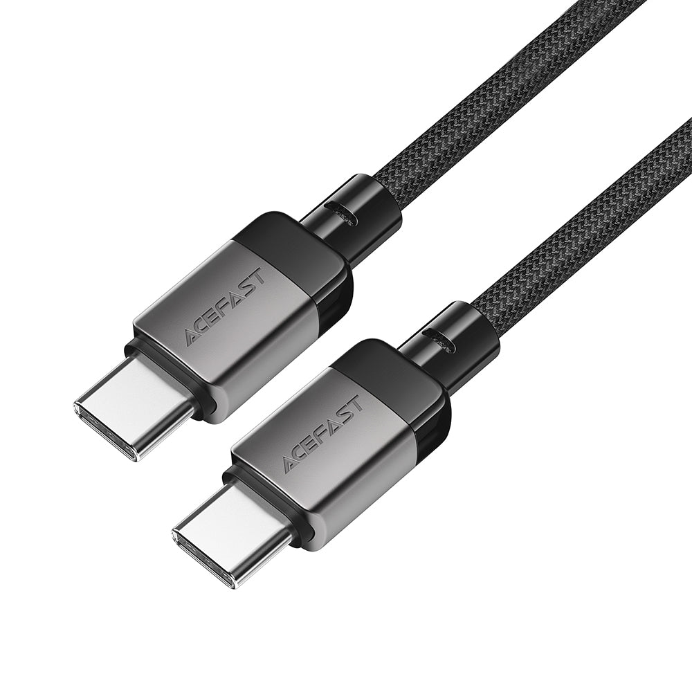 USB-C Data and Charging Cable - USB-C Acefast C9-03, 60W, 1.2m, Black