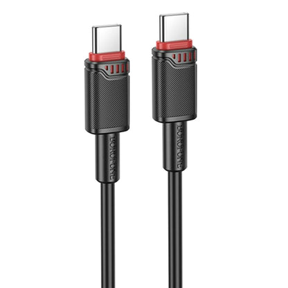 USB-C Data and Charging Cable - USB-C Borofone BX110 Beneficio, 60W, 1m, Black