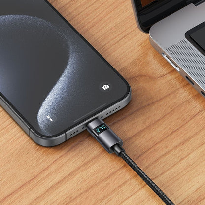 USB-C Data and Charging Cable - USB-C McDodo CA-5610 Display, 100W, 1.2m, Black