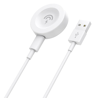 Dudao A12H Wireless Charger for Huawei Watch Series, USB-A, White