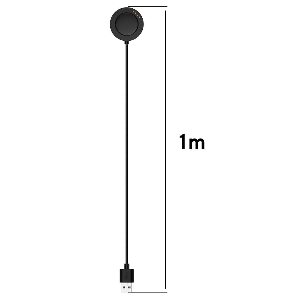 Techsuit TXC9 Charging Cable for Xiaomi Watch S4 Sport, USB-A, Black