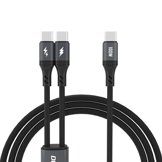 USB-C Charging Cable - USB-C / USB-C Dudao L3F, 100W, 1.2m, Black