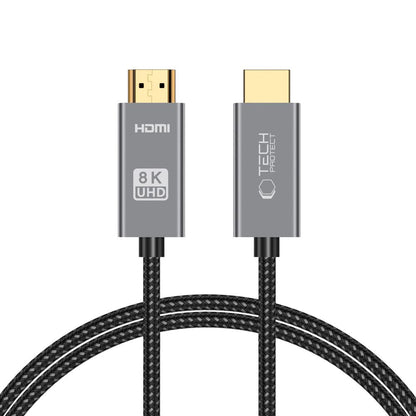 Tech-Protect Ultraboost Video Cable, HDMI - HDMI, 8K, 1m, Black