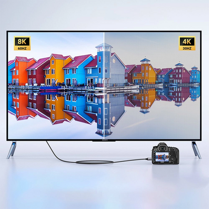 UGREEN HD163 Video Cable, miniHDMI - HDMI, 8K, 2m, Gray