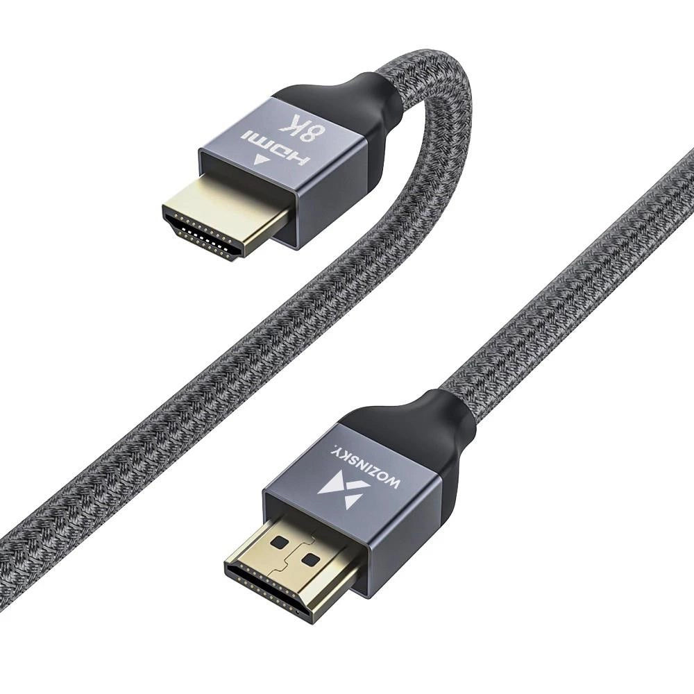 WZK Ultraboost Video Cable, HDMI - HDMI, 8K, 3m, Gray WHDMI-30