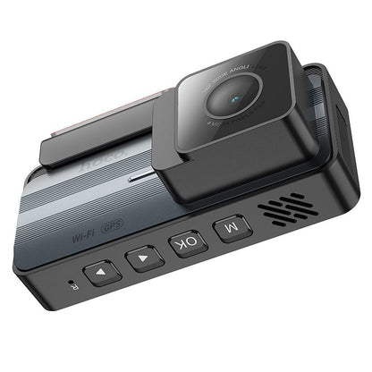 HOCO DV12 Front and Rear Car Camera, 2K, Wi-Fi, GPS, 3.69inch Display