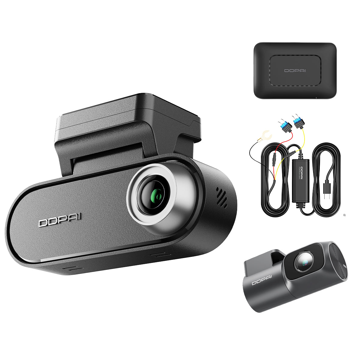 DDPAI N5 Dual 2026 Front Rear Car Camera, 4K, Wi-Fi, GPS, AI