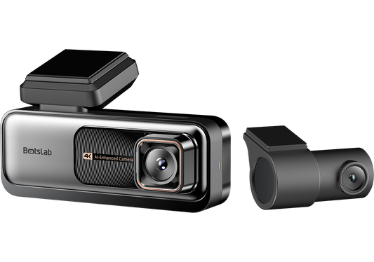 Botslab G980H Pro Front and Rear Car Camera, 4K, Wi-Fi, GPS, 2.45-inch Display