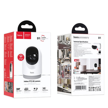 HOCO D1 Surveillance Camera, Wi-Fi, 2K, Indoor