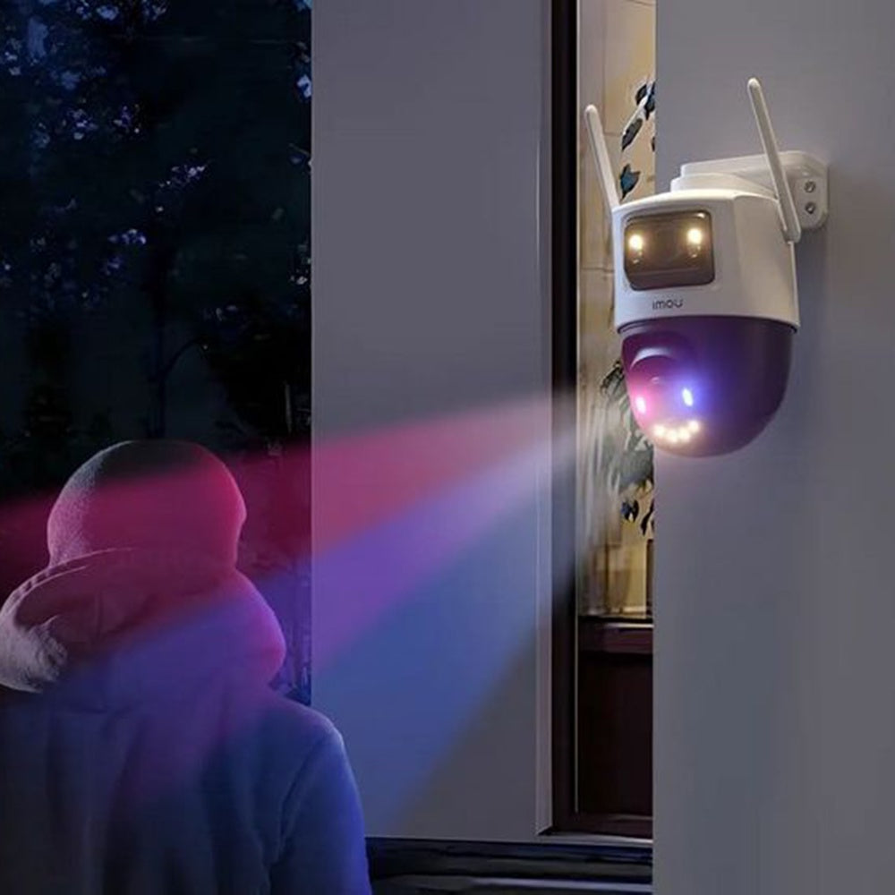 Imou Cruiser Dual 2 Pro Surveillance Camera, Wi-Fi, 2.5K + 2.5K, IP65, Outdoor IPC-S7XFP-8U0WED