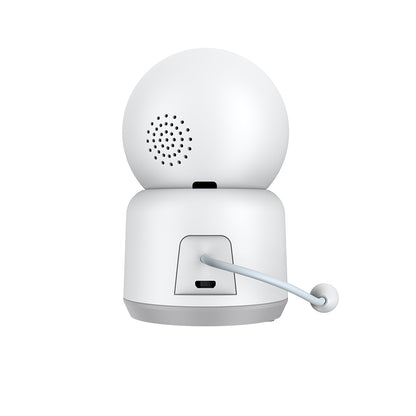 Techsuit Q15A Baby Surveillance Camera, Wi-Fi, 1080P, Indoor, White