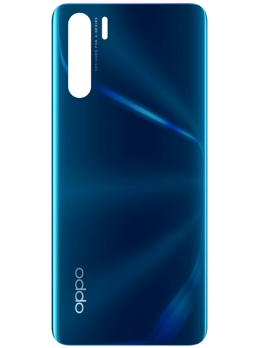 Battery Cover Oppo F15 / A91, Blazing Blue, Service Pack 3016460 