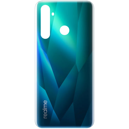 Realme 5 Pro Battery Cover, Blue (Crystal Blue), Service Pack 3016237