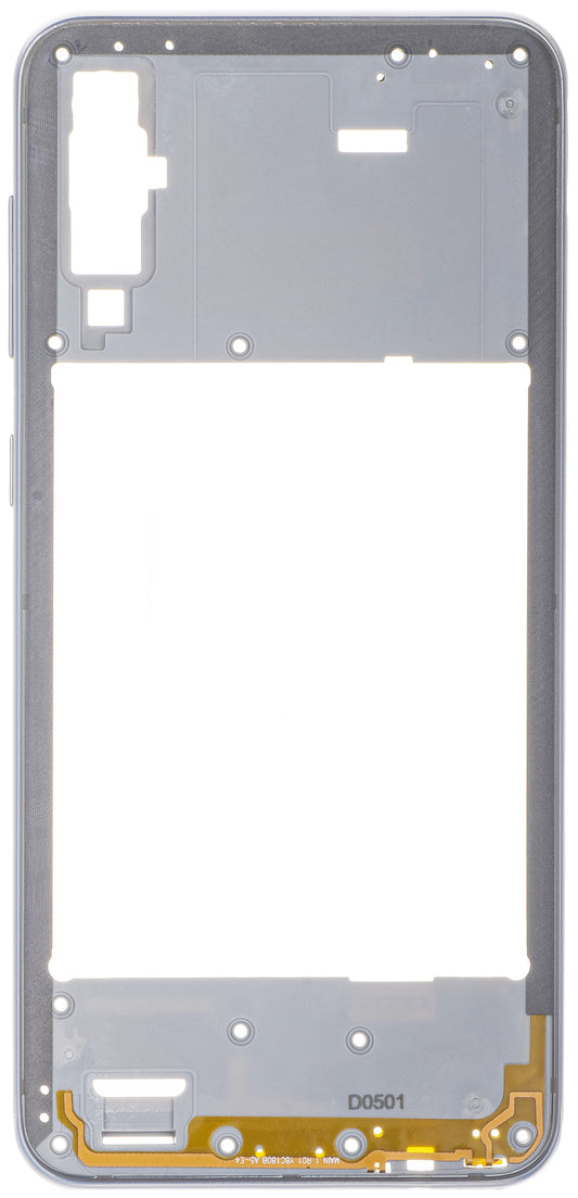 Samsung Galaxy A50 A505 Middle Housing, Silver