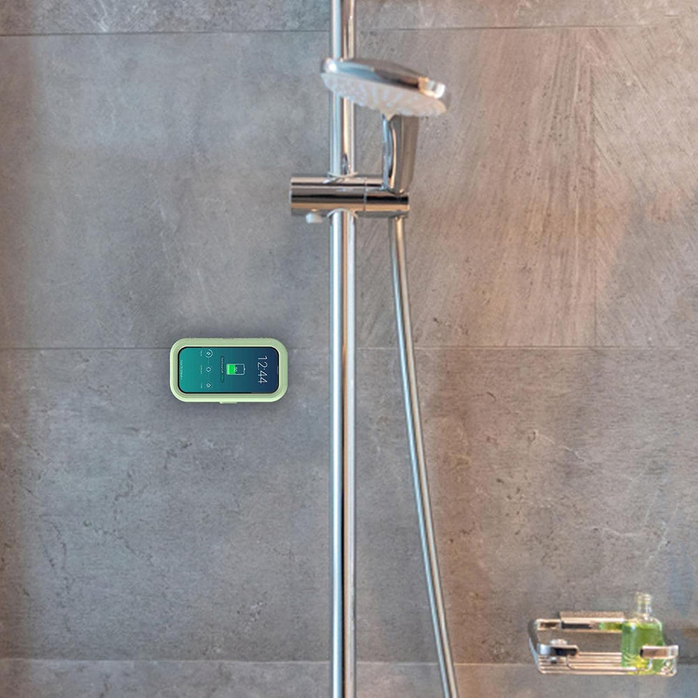 Techsuit LC-999 Wall Case with Tactile Membrane for Phone, Waterproof, Golden Green