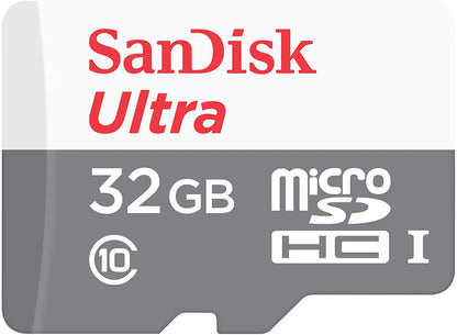 microSDHC SanDisk Ultra Android Memory Card, 32Gb, Class 10 / UHS-1 U1 SDSQUNR-032G-GN3MN