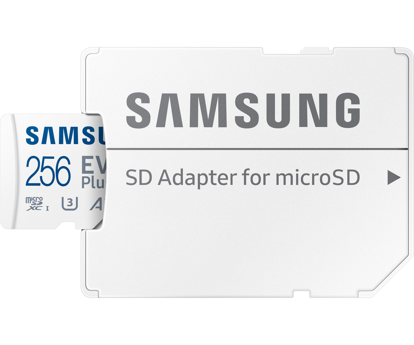 microSDXC Memory Card Samsung Evo Plus, 256Gb, Class 10 / UHS-1 U3, With Adapter MB-MC256KA/EU