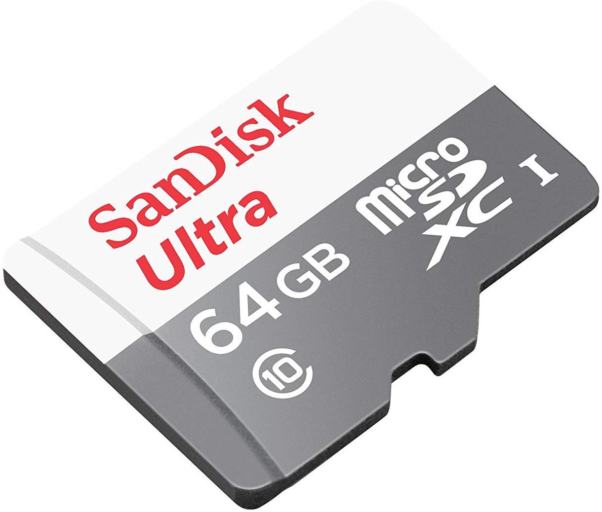 microSDXC SanDisk Ultra Android Memory Card, 64Gb, Class 10 / UHS-1 U1 SDSQUNR-064G-GN3MN