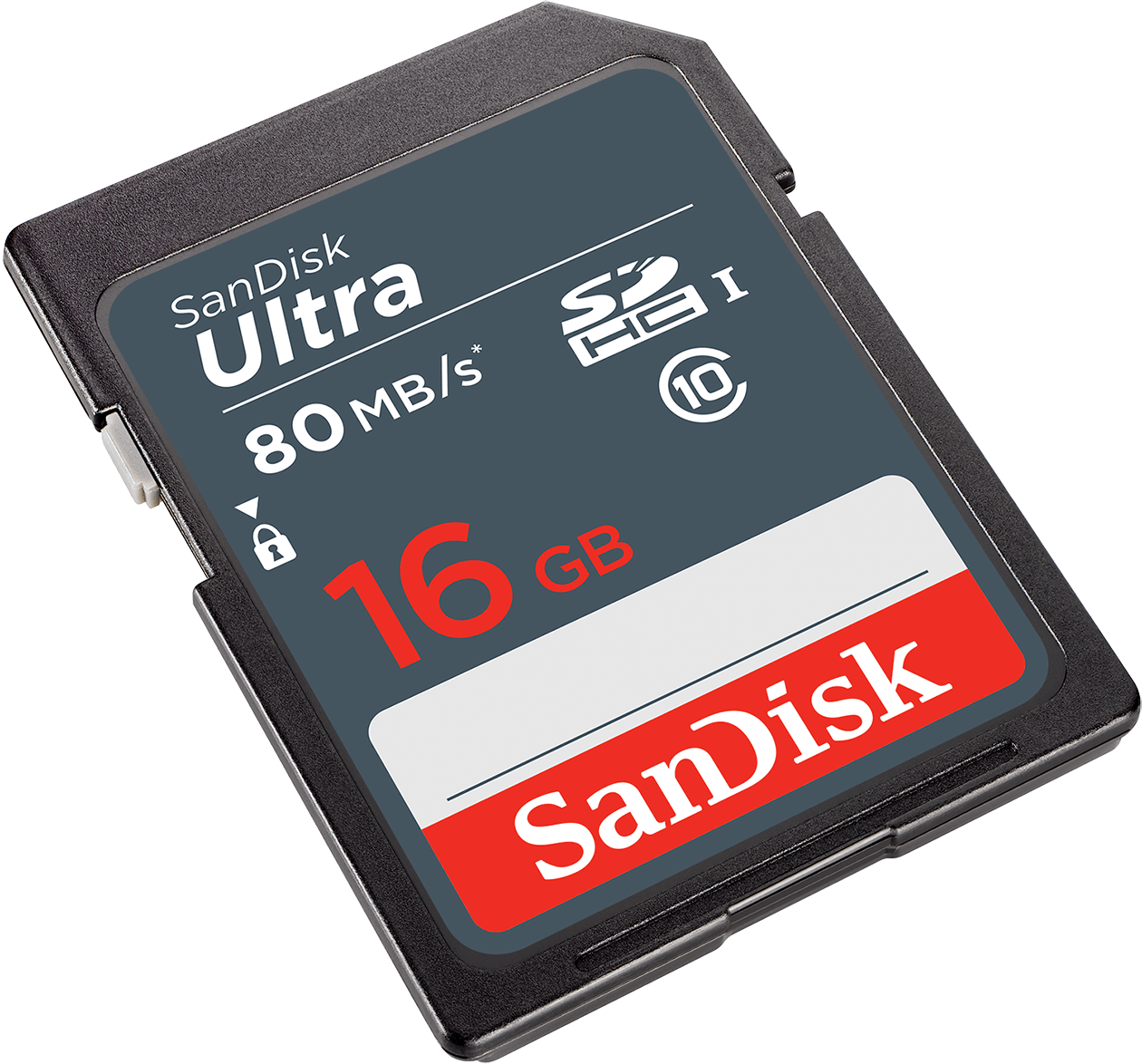 SanDisk Ultra SDHC Memory Card, 16GB, Class 10 SDSDUNS-016G-GN3IN