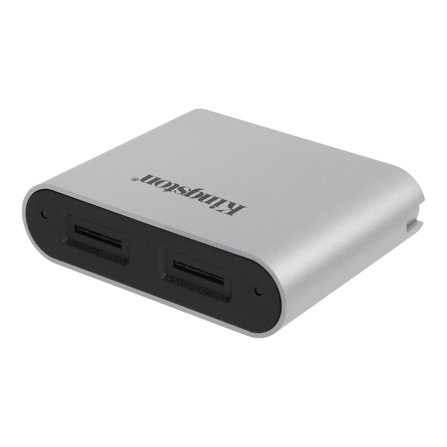 Kingston Workflow USB 3.2 Card Reader, Dual microSD, Gray WFS-SDC