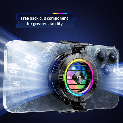 Techsuit P66 Gaming Phone Cooler, Black