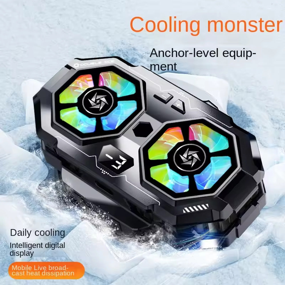 Techsuit SL22 Gaming Phone Cooler, Black