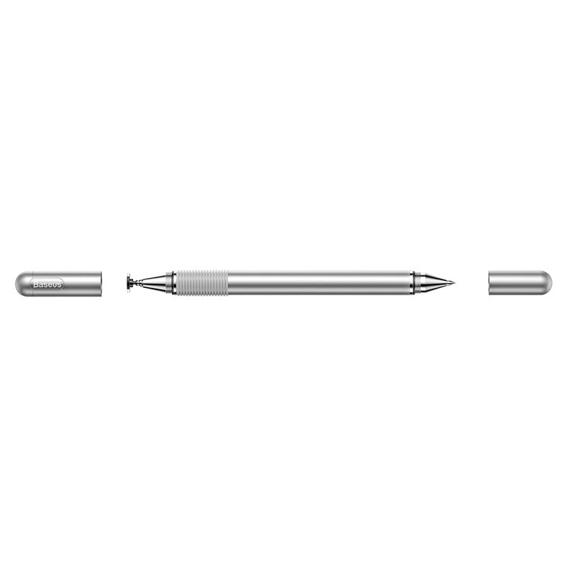 Touch Pen Baseus 2in1, Silver ACPCL-0S