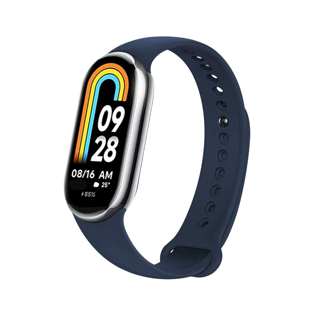 Fixed Silicone Strap for Xiaomi Smart Band 9 / 8, Blue