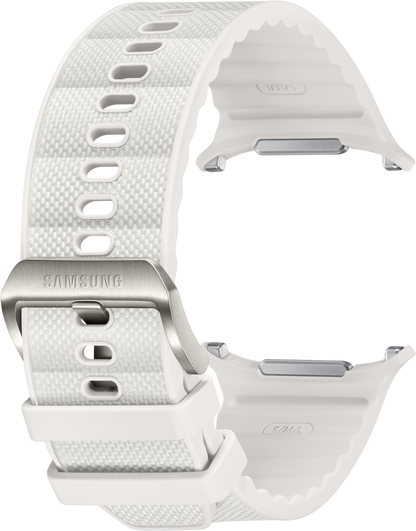 Samsung PeakForm Strap for Galaxy Watch Ultra, M/L, White ET-SBL70MWEGEU