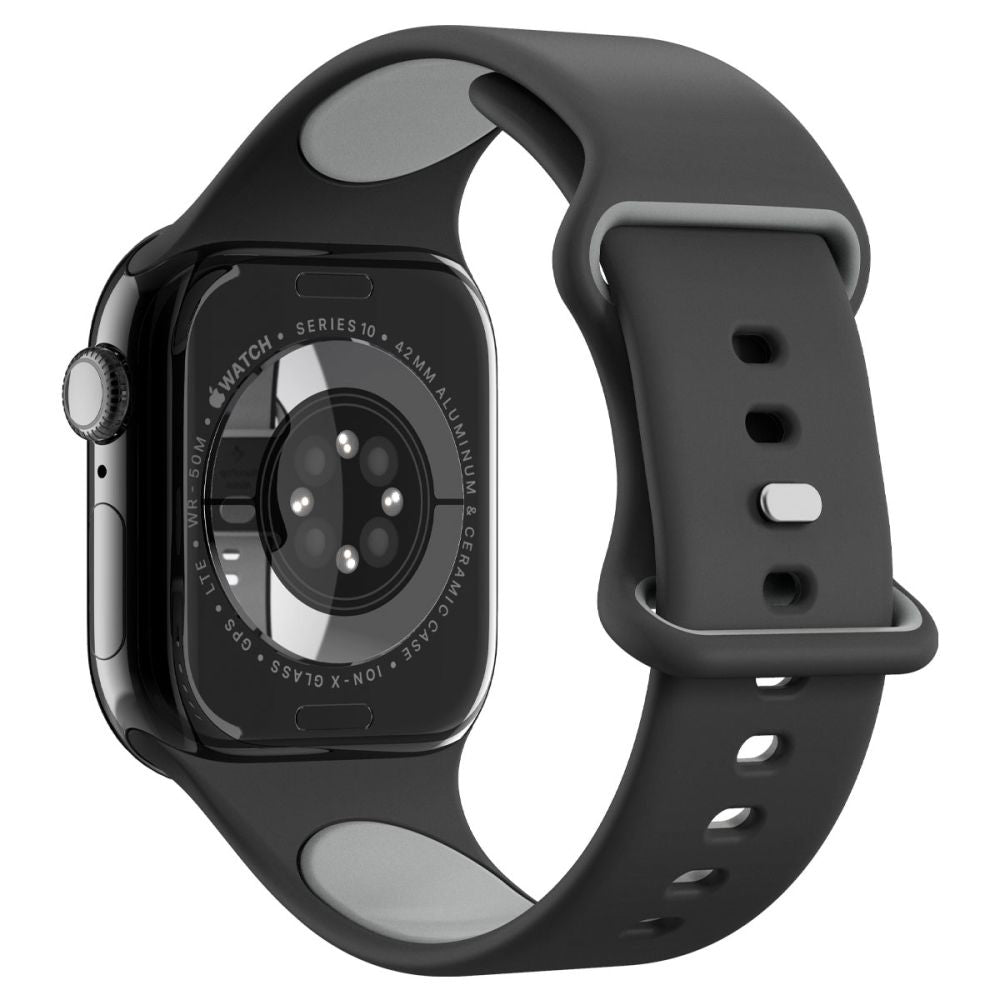 Spigen Nano Pop Strap for Apple Watch 42mm / 41mm / 40mm / 38mm Series, Black AMP09324