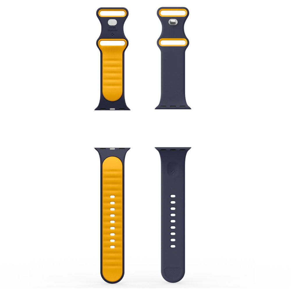Spigen Nano Pop Strap for Apple Watch 49mm / 46mm / 45mm / 44mm / 42mm Series, Navy Blue AMP09322