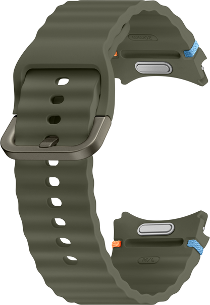 Sports Band for Samsung Galaxy Watch7 / Watch FE / Watch6 / Watch5 / Watch4 Series, M/L, Green ET-SNL31LKEGEU