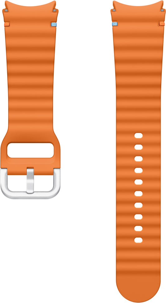 Sport Band for Samsung Galaxy Watch7 / Watch FE / Watch6 / Watch5 / Watch4 Series, M/L, Orange ET-SNL31LOEGEU