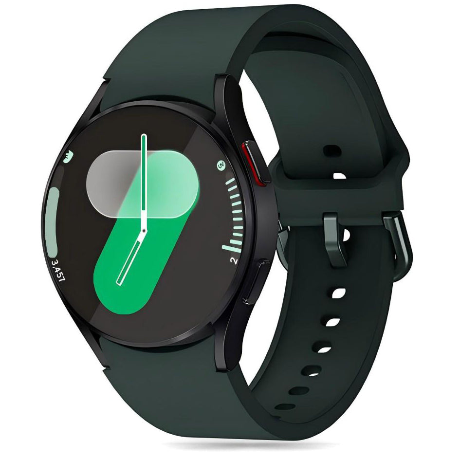 Tech-Protect Silicone Strap for Samsung Galaxy Watch7 / Watch FE / Watch6 / Watch5 / Watch4 Series, Green