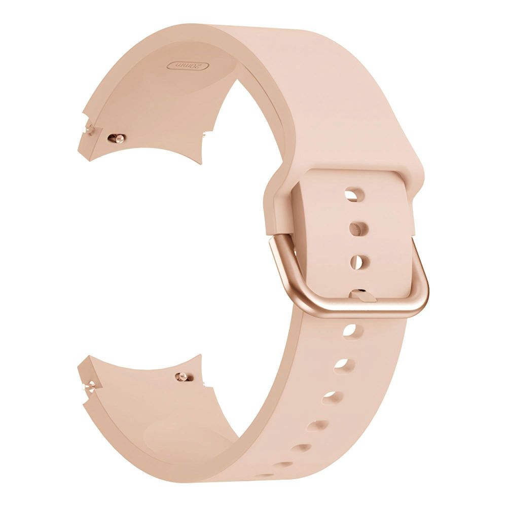 Tech-Protect Silicone Strap for Samsung Galaxy Watch7 / Watch FE / Watch6 / Watch5 / Watch4 Series, Beige