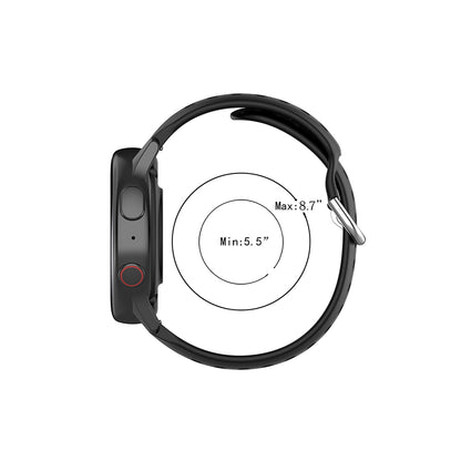 Techsuit W004 Strap for Samsung Galaxy Watch / Huawei Watch Series, 22mm, Dark Blue