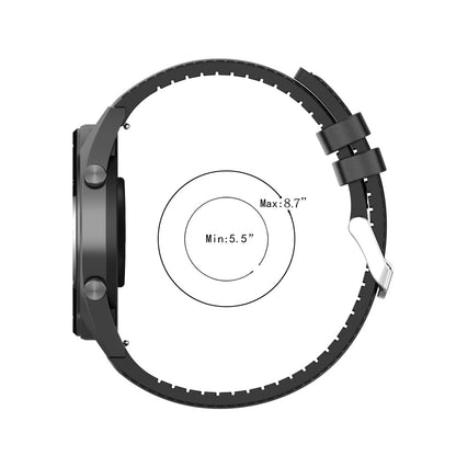 Techsuit W007 Strap for Samsung Galaxy Watch / Huawei Watch Series, 22mm, Black