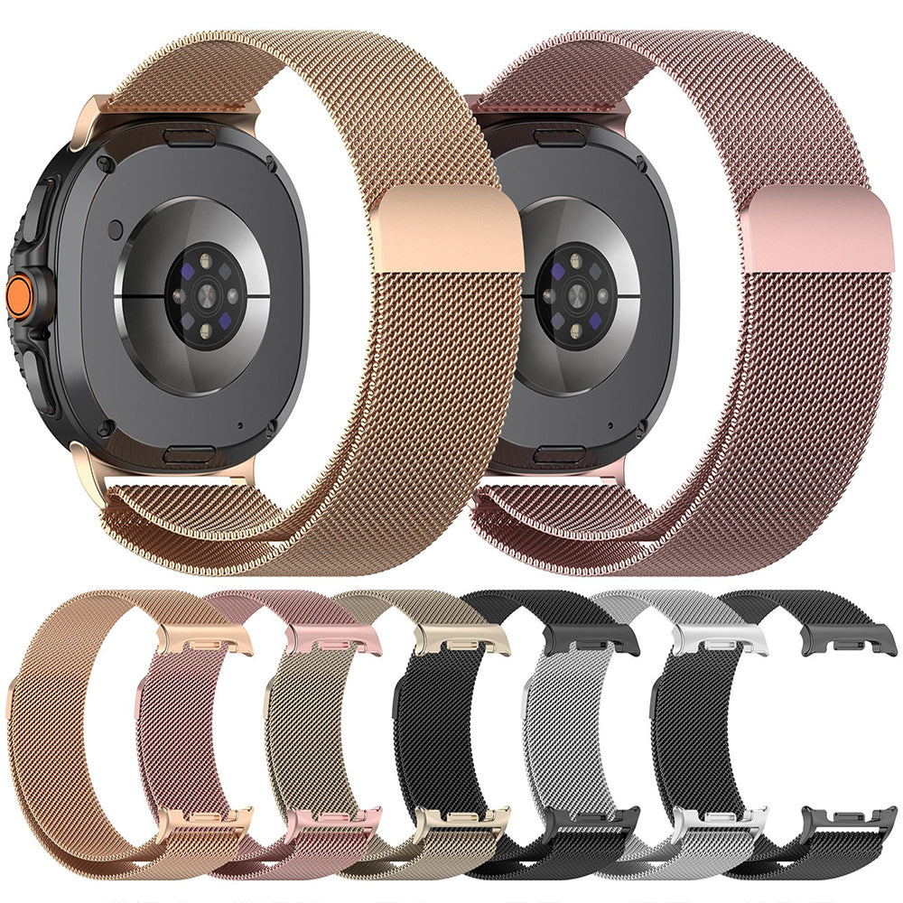 Techsuit W009 Strap for Samsung Galaxy Watch 8 Classic / Watch8 44mm / Watch 8 40mm, Rose Gold