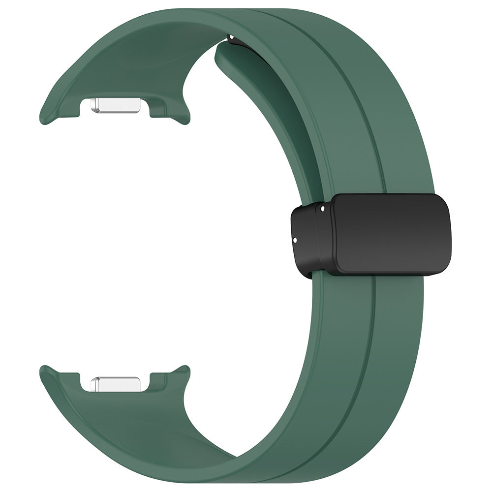 Techsuit W011 Strap for Samsung Galaxy Watch 8 Classic / Watch8 44mm / Watch 8 40mm, Dark Green