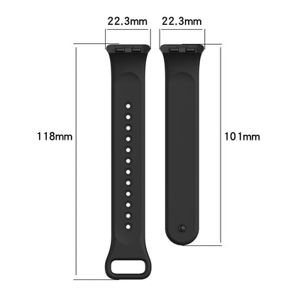 Techsuit W014 Strap for Honor Band 9, Black