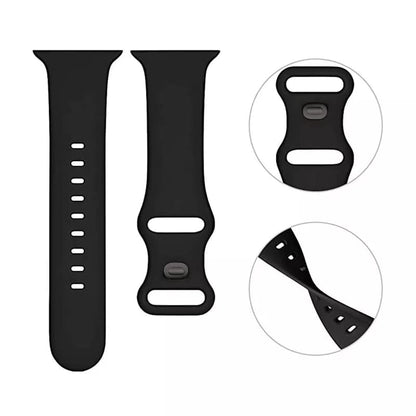 Techsuit W031 Strap for Apple Watch 49mm / 46mm / 45mm / 44mm / 42mm Series, Black