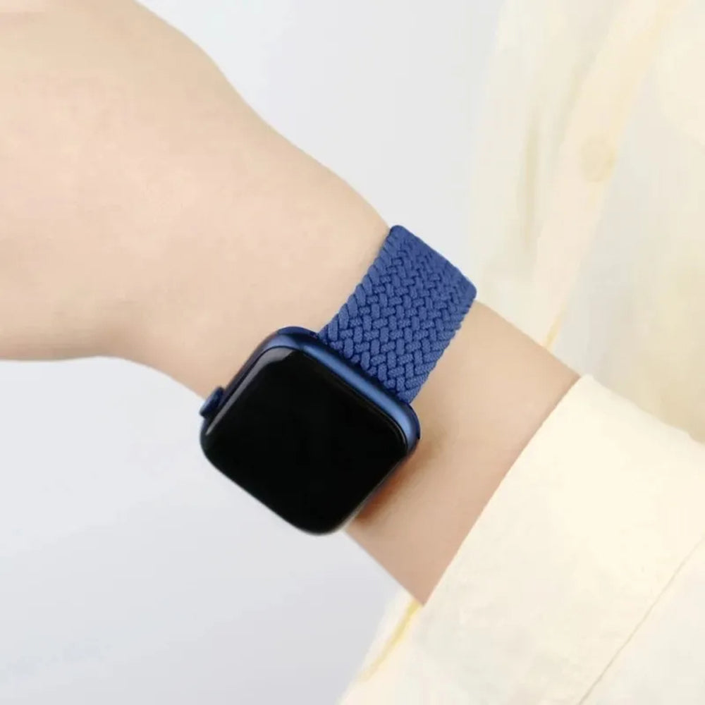 Techsuit W032 Strap for Apple Watch 49mm / 46mm / 45mm / 44mm / 42mm Series, Black