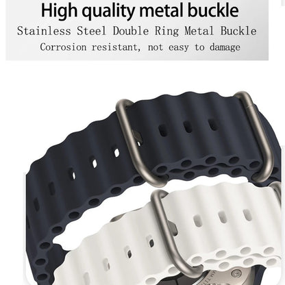 Techsuit W038 Strap for Apple Watch 49mm / 46mm / 45mm / 44mm / 42mm Series, Brown