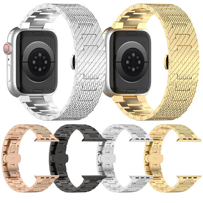 Techsuit W052 Strap for Apple Watch 49mm / 46mm / 45mm / 44mm / 42mm Series, Gold