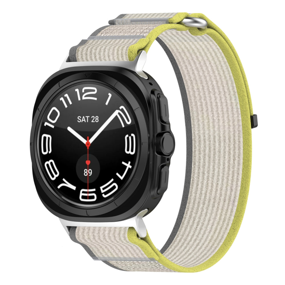 Techsuit W054 Strap for Samsung Galaxy Watch Ultra, Yellow Grey