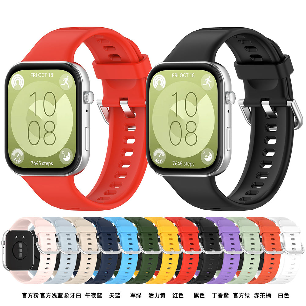 Techsuit W061 Strap for Huawei Watch Fit 4 Pro / Watch Fit 4 / Watch Fit 3, Black